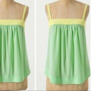 Anthropologie HD in Paris silk tank top